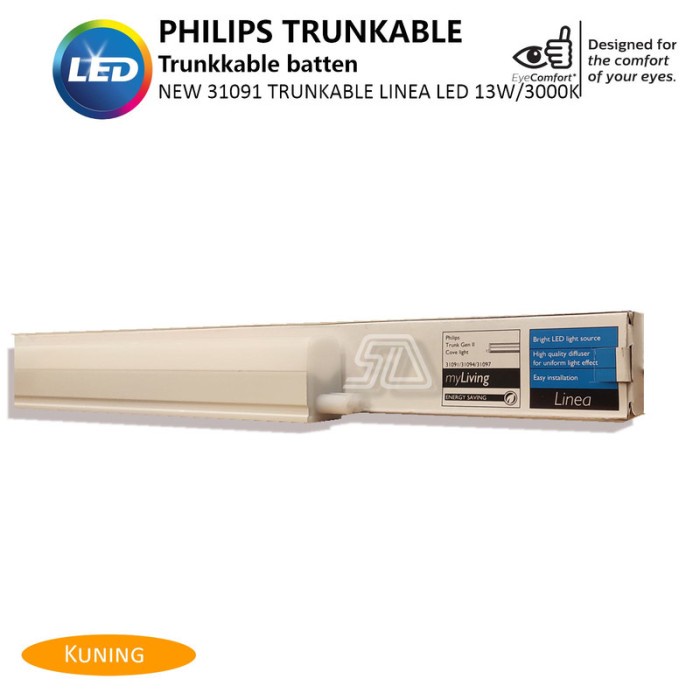 Jual PHILIPS Set Lampu NEW 31091 TRUNKABLE LINEA LED 13W/3000K | Shopee ...
