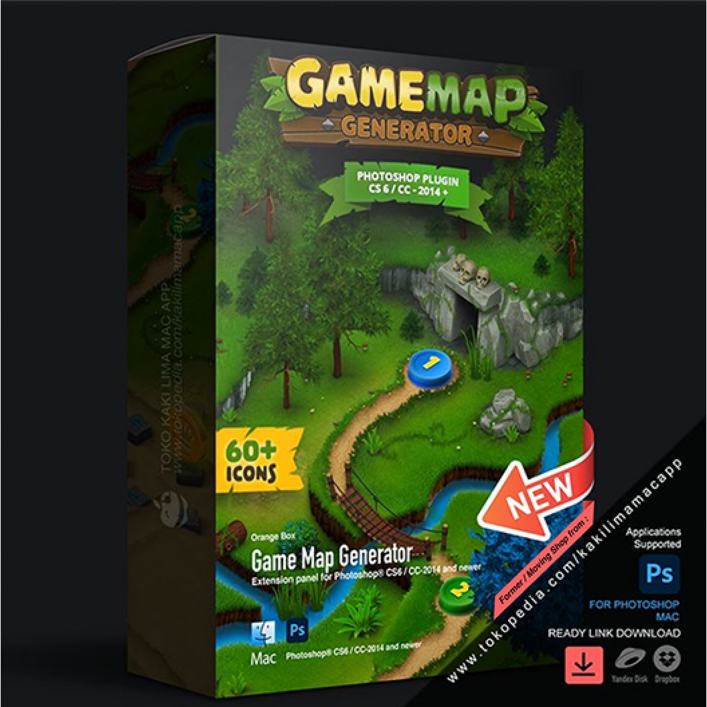 Jual Game Map Generator for Photoshop | Shopee Indonesia
