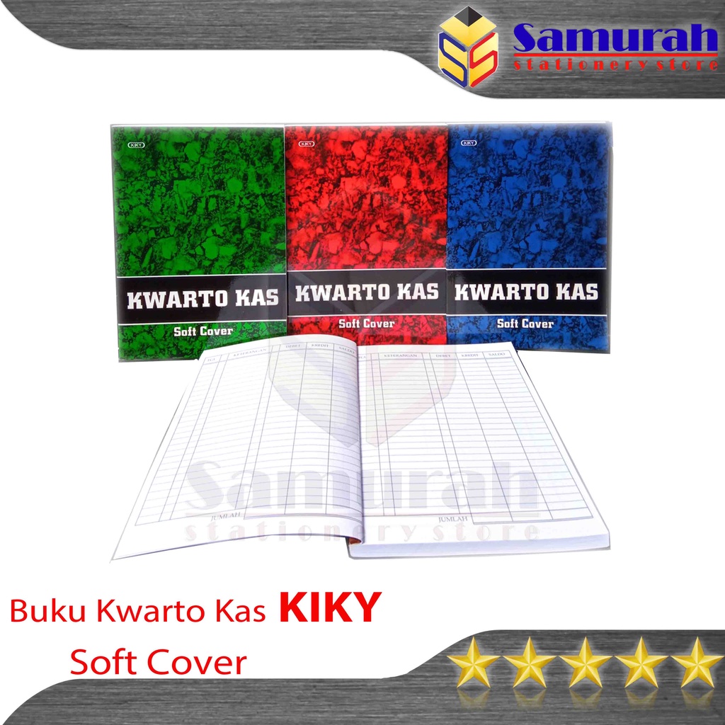 Jual Buku Kas Kiky Kwarto Soft Cover Kuarto Kecil Buku Quarto Mutasi Arus Kas Kantor