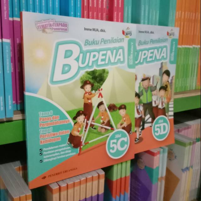 Jual Paket Bupena 5C dan 5D kelas 5 SD/Mi K13N Revisi Erlangga | Shopee ...