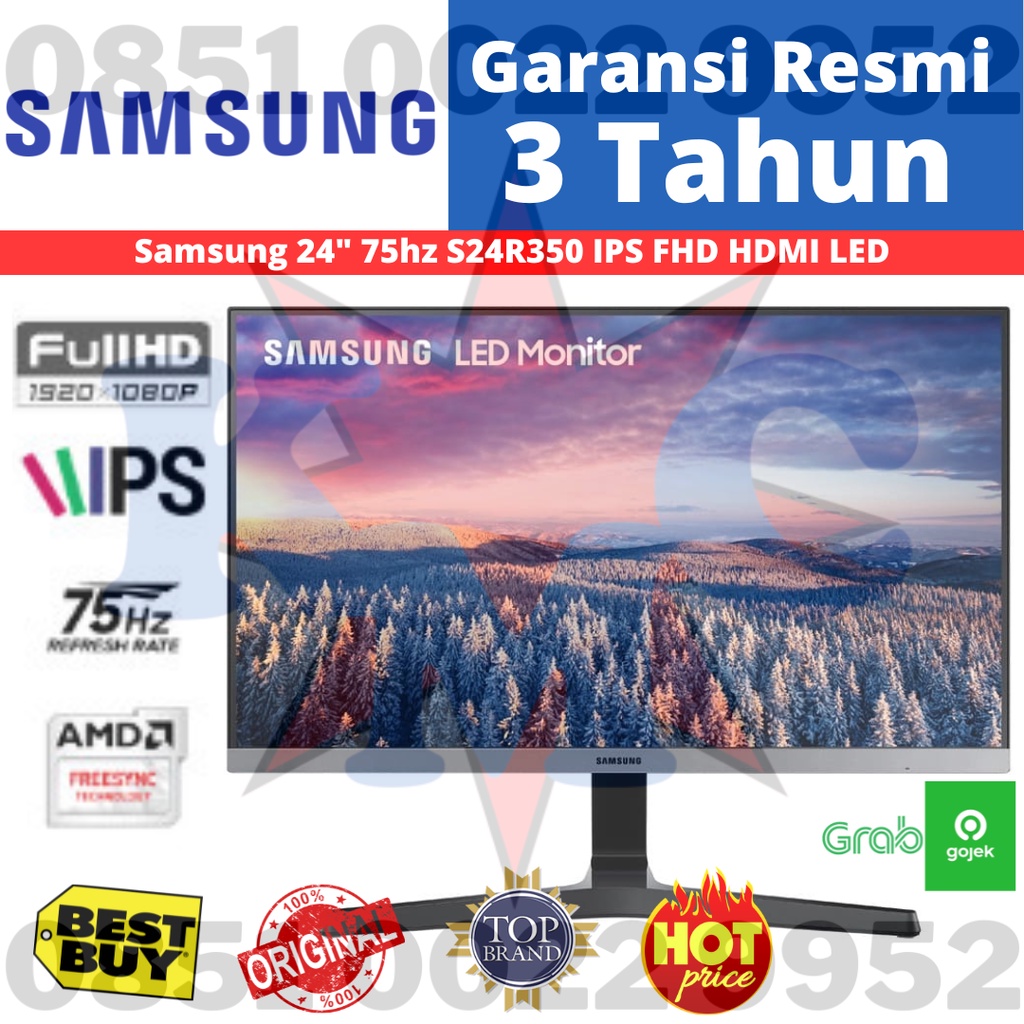 Jual Monitor Led Samsung S R Ls R Ls R Fzexxd Ips Hz Freesync Shopee Indonesia