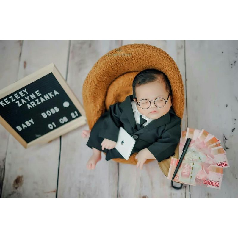 Jual Baju Babyboss Bayi Kostum Photoshoot Baby Newborn | Shopee Indonesia