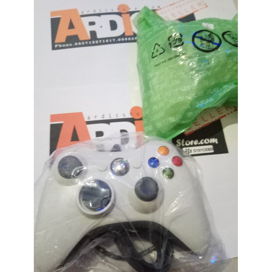 Jual Stik XBOX 360 Original Pabrik Packing Wired Shopee Indonesia