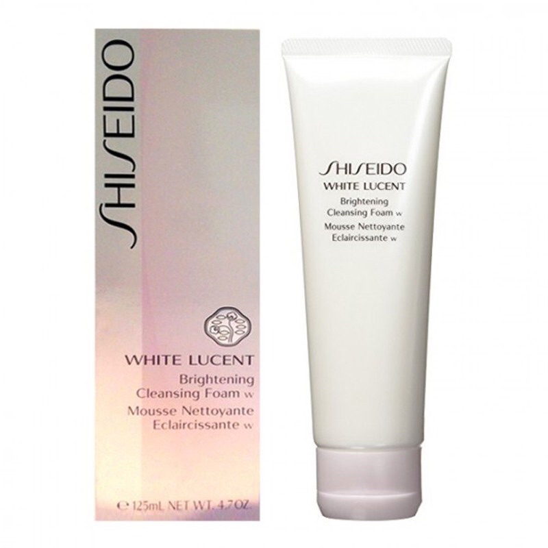 Jual Shiseido White Lucent Brightening Cleansing Foam 125 mL (Made in Japan) Shopee Indonesia