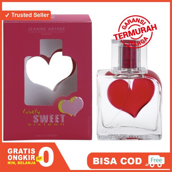 Jual Original parfum Jeanne Arthes Lovely Sweet Sixteen 50ml Edp