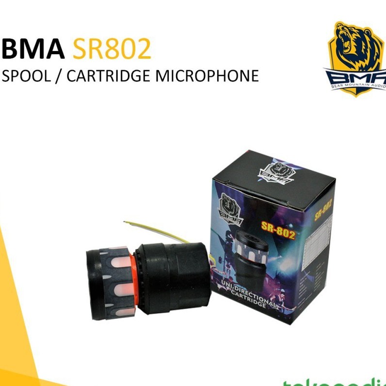 Jual Spool Microphone BMA SR 802 / Spul / Spull / Cartridge Mic ...