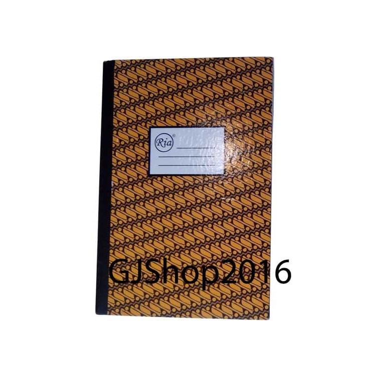 Jual Buku Folio RIA Kuramas 200 Hard Cover Pembukuan Keuangan | Shopee ...