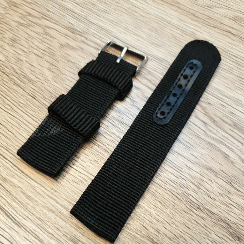 Jual Tali Strap Jam Tangan Canvas Nilon Mm Mm Mm Mm Untuk Semua