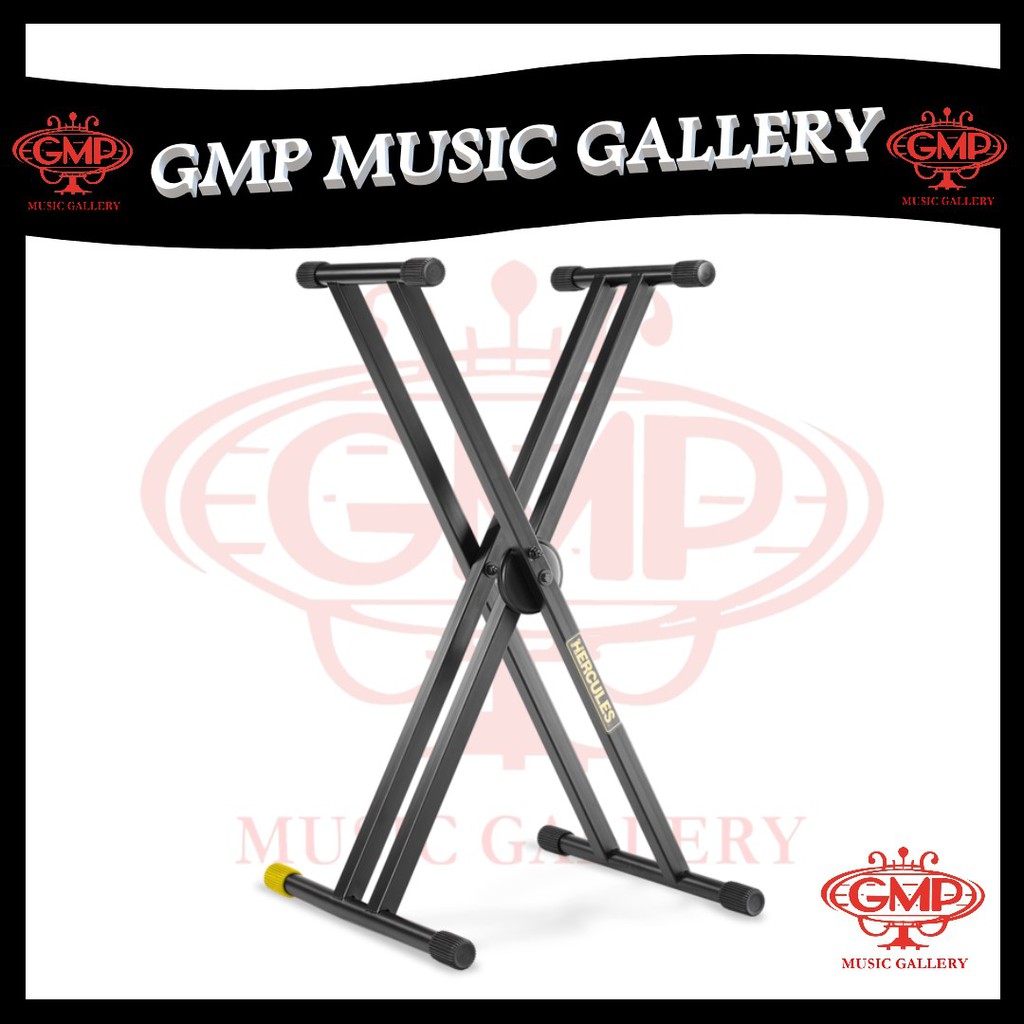 Jual Hercules EZLOK DOUBLE XKEYBOARD STAND KS120B/ Hercules KS 120B