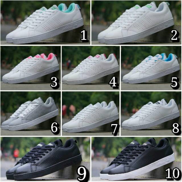 TERMURAH Sepatu sneakers casual adidas neo advantage cewek women wanita import vietnam 36 40