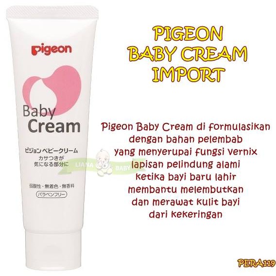 Pigeon baby hot sale cream untuk muka