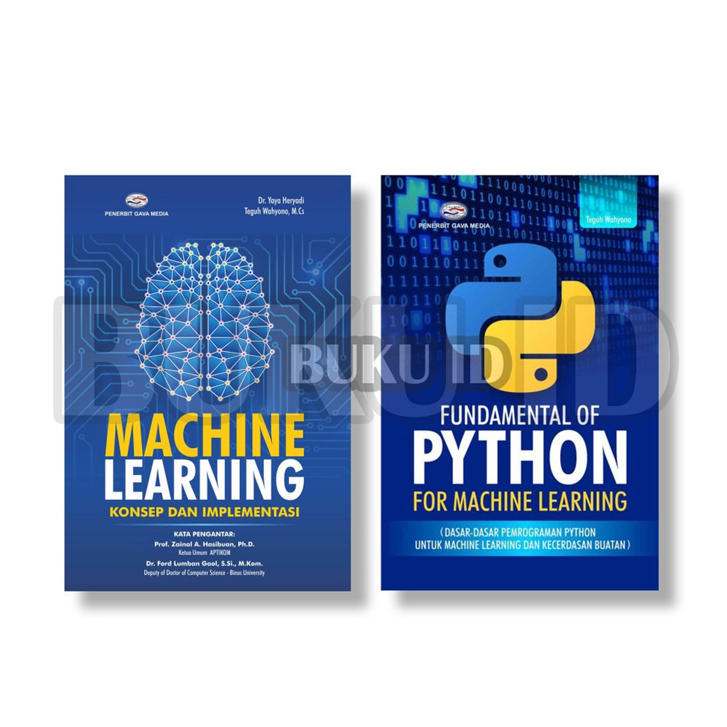 Jual Paket Buku Fundamental Of Python + Machine Learning | Shopee Indonesia