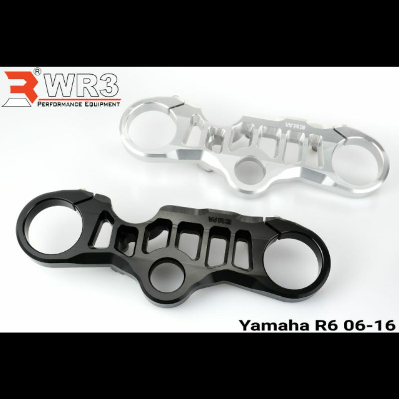 Jual Triple Clamp Tripleclamp Segitiga Stang WR3 Yamaha R6 2006-2016 ...