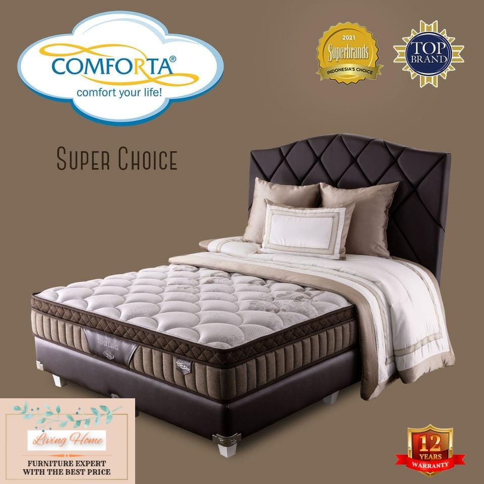 Jual Kasur Comforta Super Choice - Full Set Comforta Ori | Shopee Indonesia