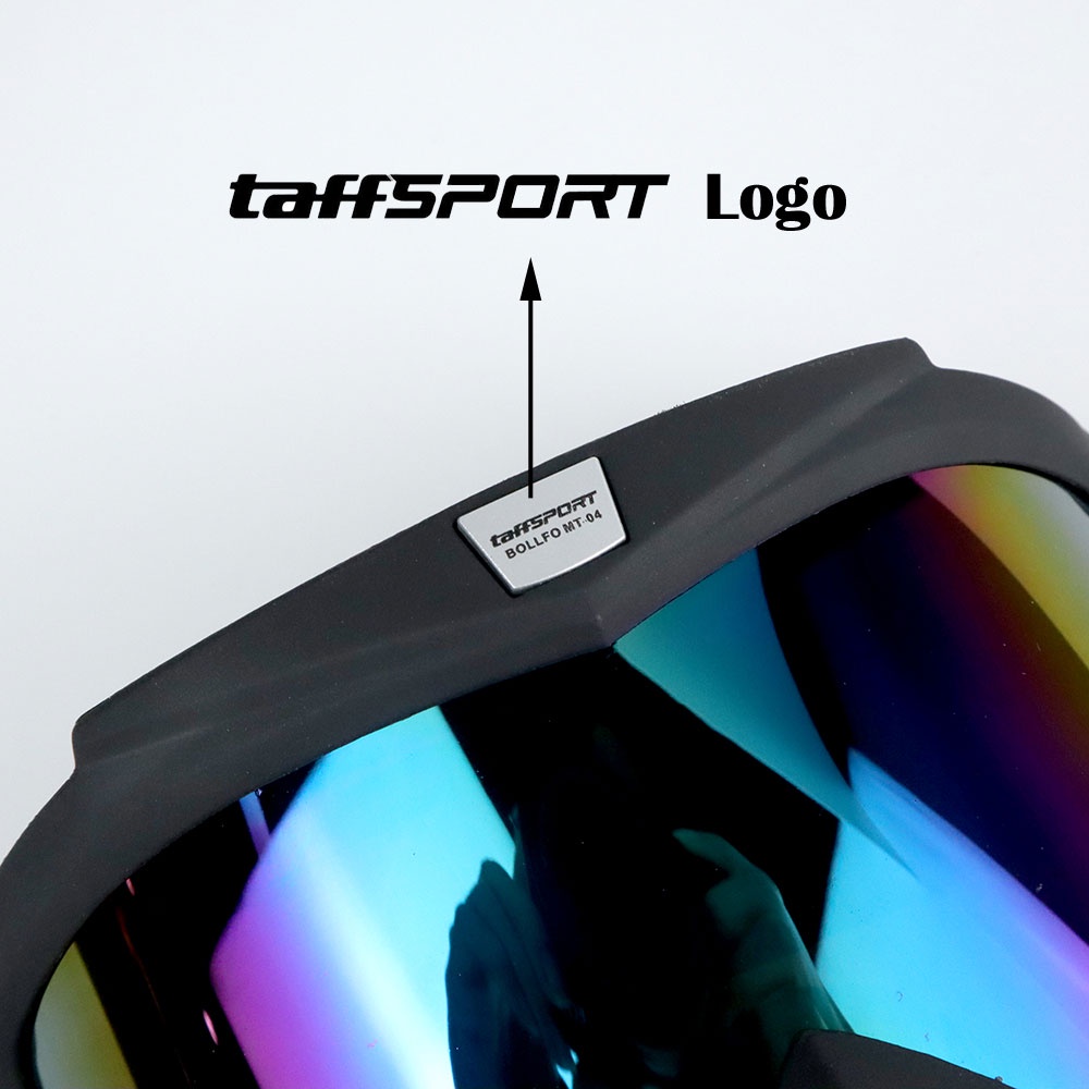 Jual TaffSPORT BOLLFO Kacamata Goggles Mask Motor Retro Full Face Helm ...