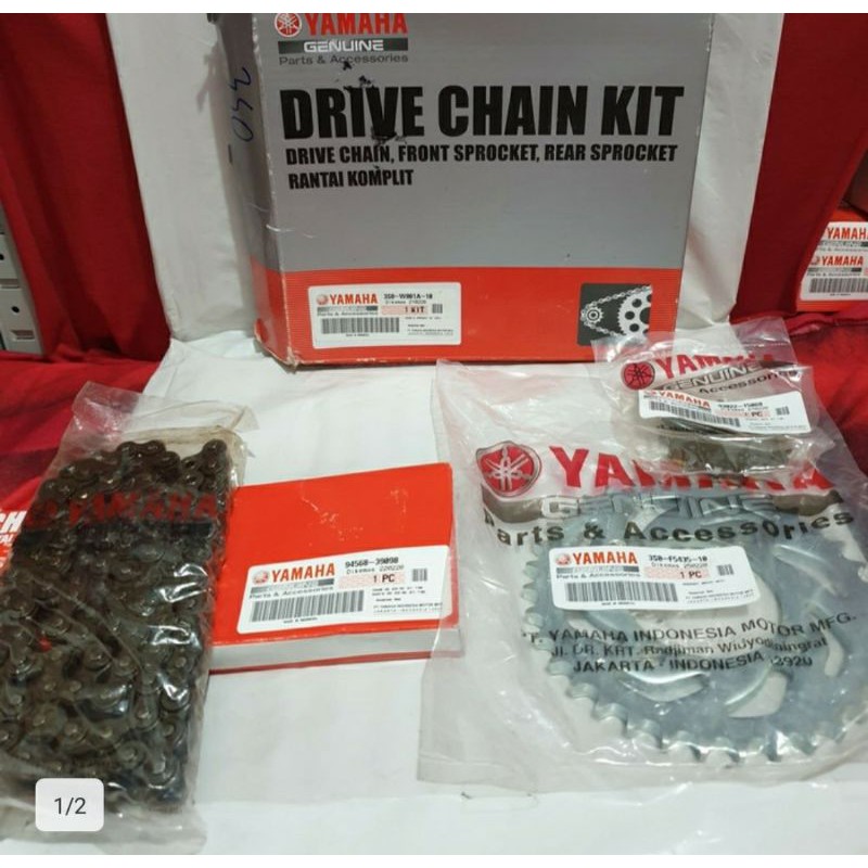 Jual Gear Set/Gir set Rantai set Vega R New 2005-2008 original Yamaha ...