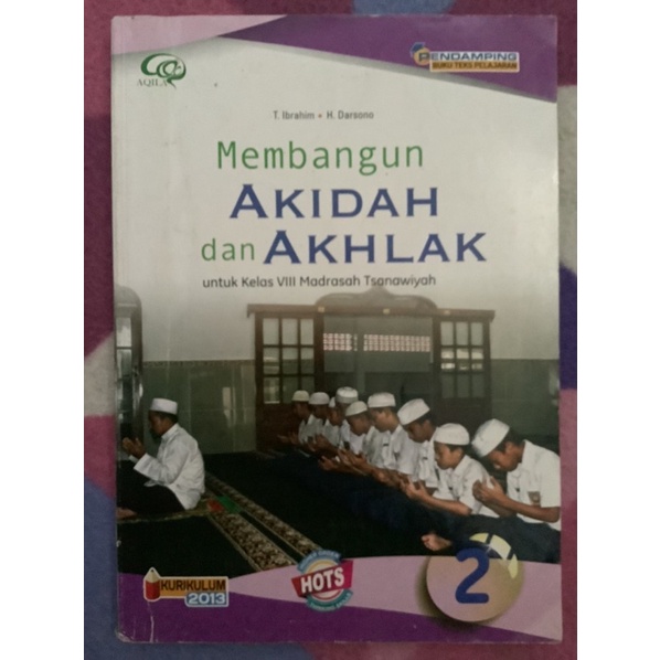 Jual BUKU AKIDAH DAN AKHLAK MTS Kelas 9 Bekas Ori | Shopee Indonesia