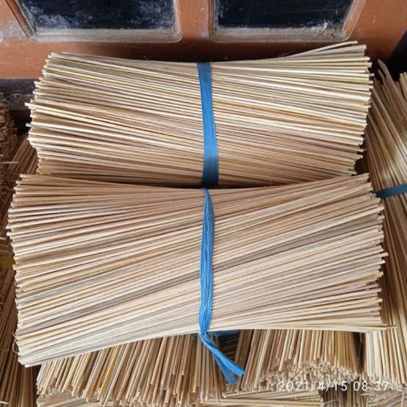 Jual Tusuk Bambu Isi 50 Tusuk Bahan Buket Bunga Tusuk Sate Panjang