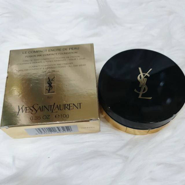 Jual YSL le compact encre de peau fushion ink compact foundation 10g ...