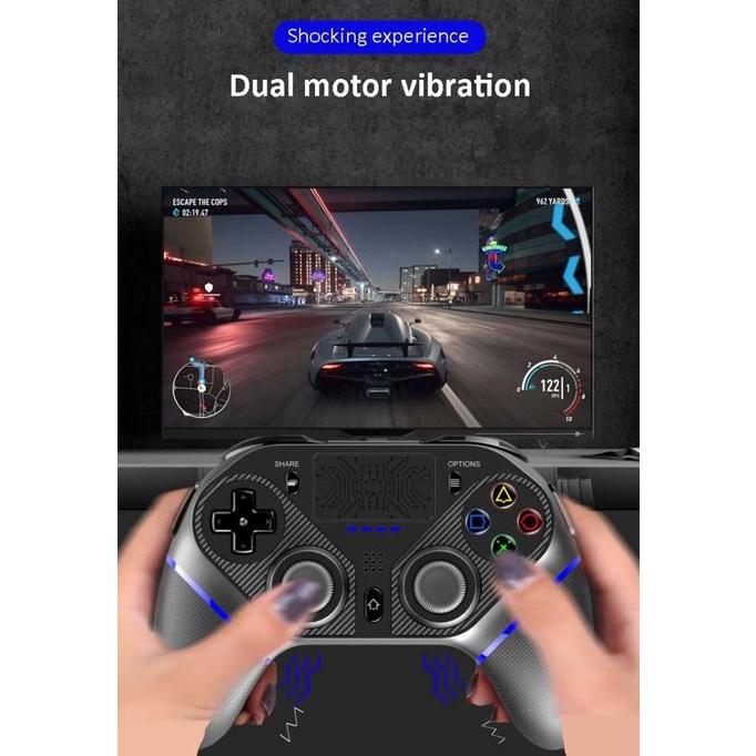 Jual PG-P4010 Wireless Controller for PS4/ PS3/ PC/ PS5 | Shopee Indonesia