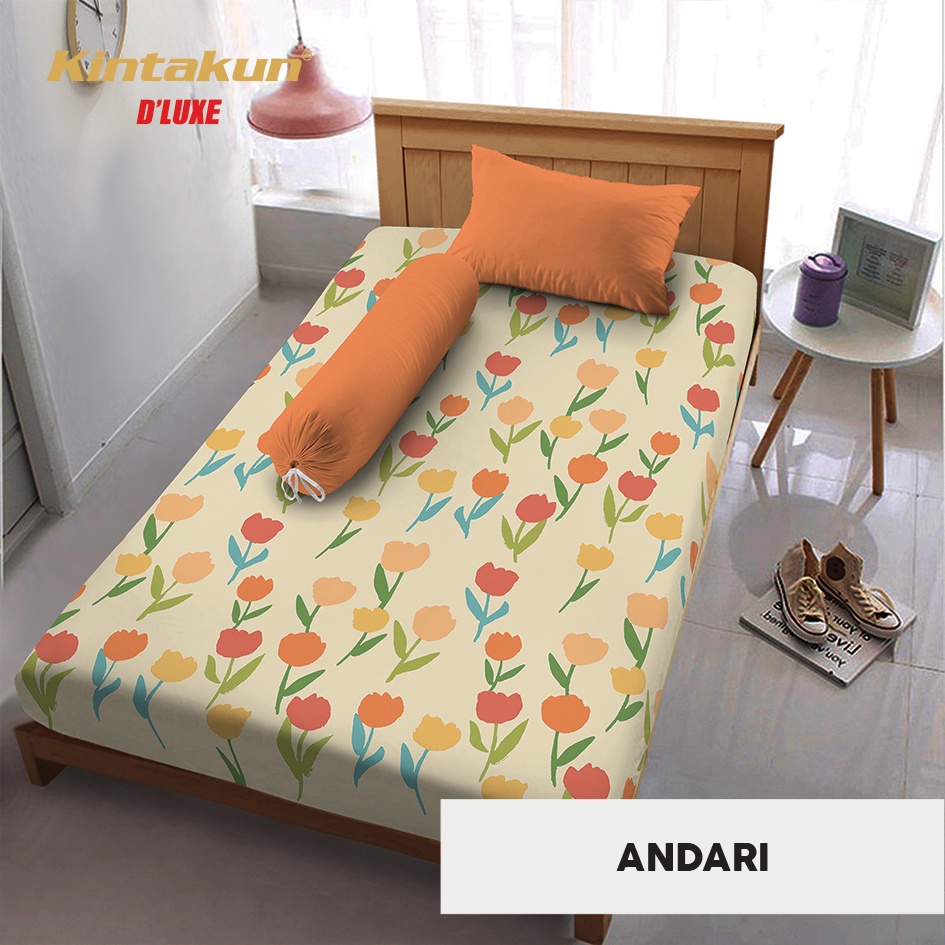 Jual Sprei Single Kintakun Nirmana Edition Motif Andari Uk 120x200x20cm ...