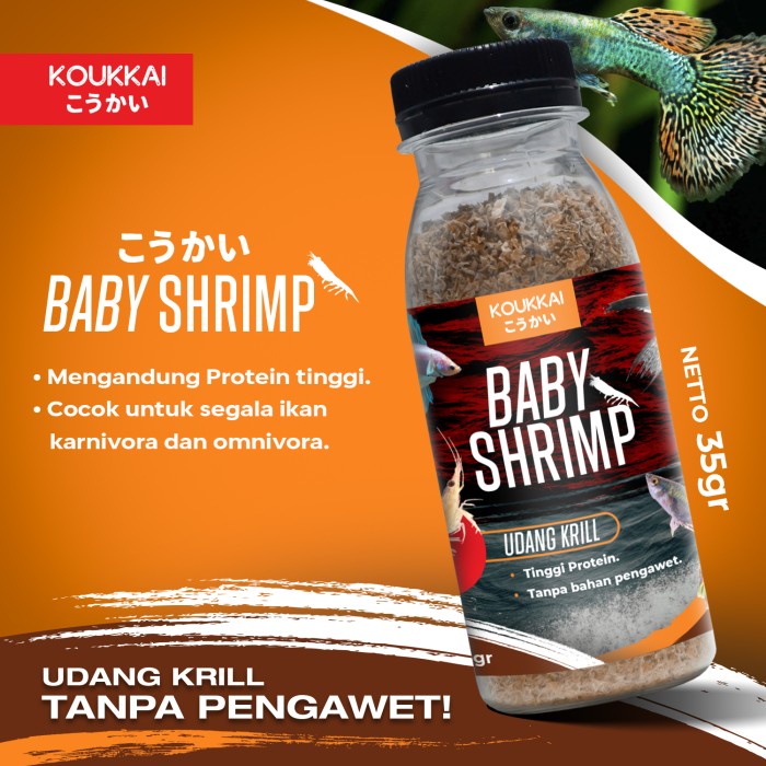 Jual Promo Baby Shrimp Gr Pakan Ikan Koukkai Cupang Manfish