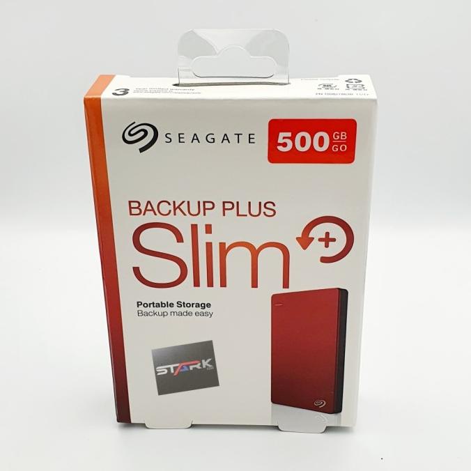 Jual Media Penyimpanan Data Seagate Backup Plus Slim 500gb Hardisk Eksternal Hdd External Usb 3