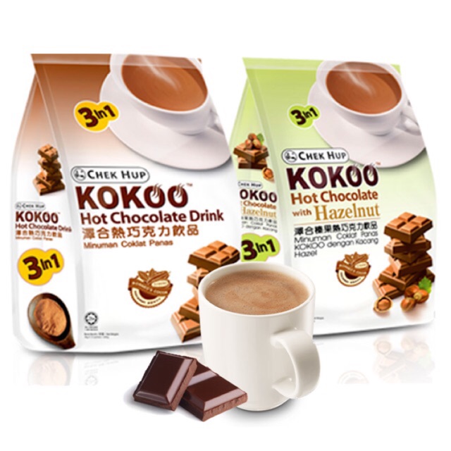 Product image Chek Hup 3 in 1 Kokoo Hot Chocolate Drink