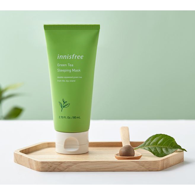 Jual Innisfree Green Tea Sleeping Mask 80ml Tube / Pack Shopee