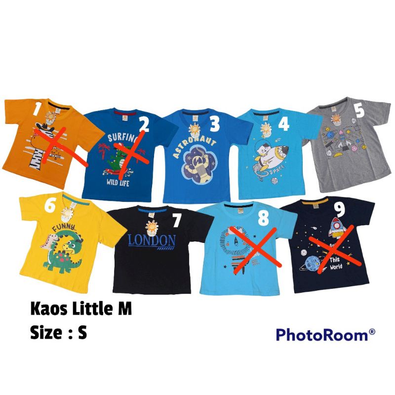 Jual KAOS LITTLE M | Shopee Indonesia