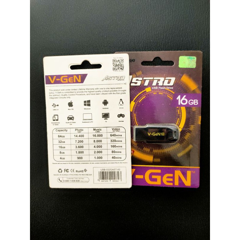 Jual FLASHDISK V-GEN MURAB 16GB | Shopee Indonesia