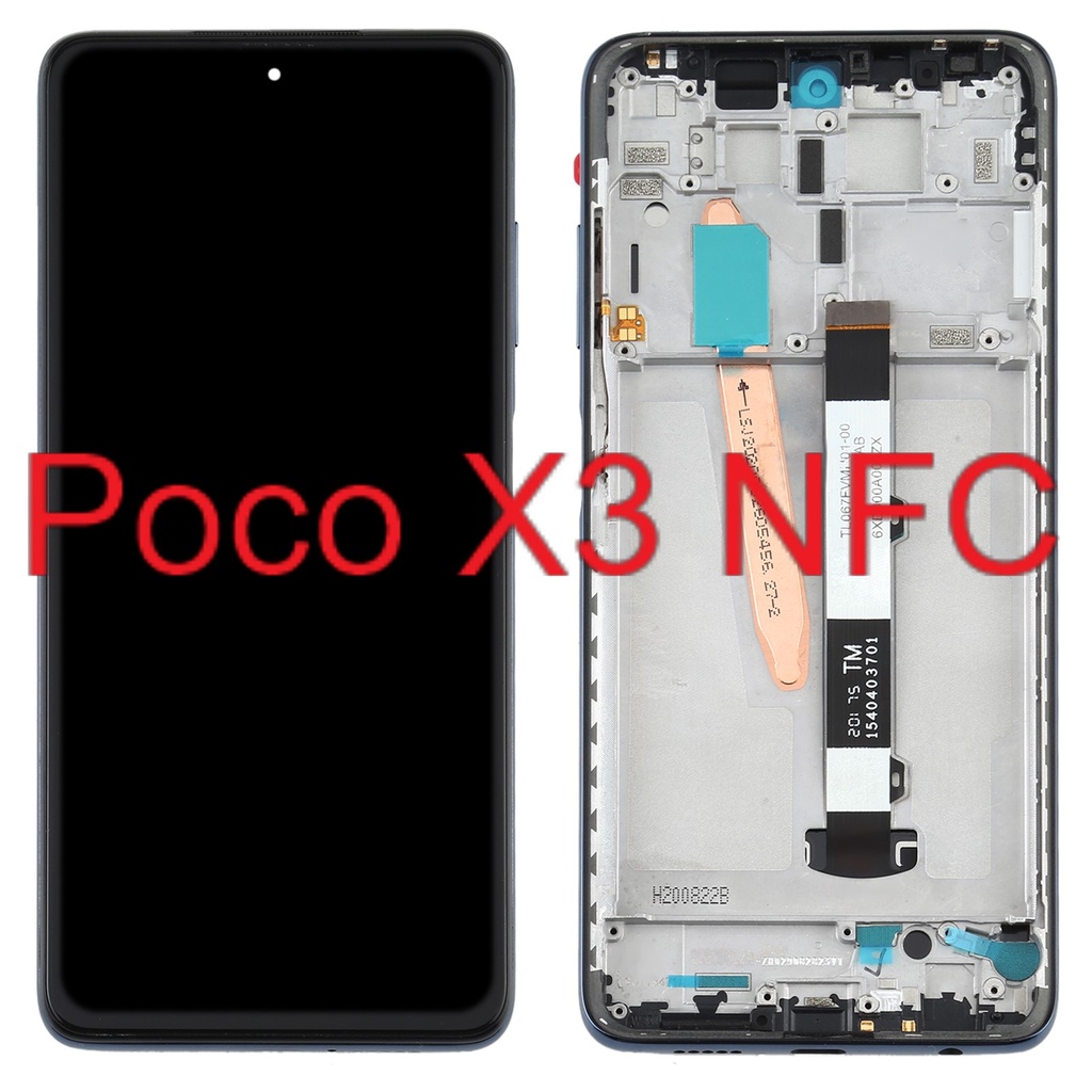 Jual Original LCD Plus TouchScreen Plus Frame - Xiaomi Poco X3 NFC ...