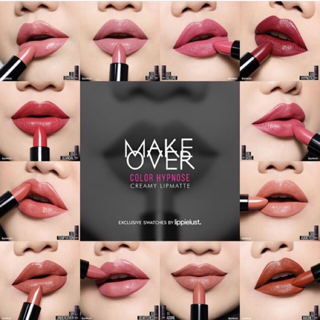 Jual MAKE OVER Color Hypnose Creamy Lipmatte | Shopee Indonesia
