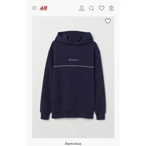 H&m store satisfied hoodie