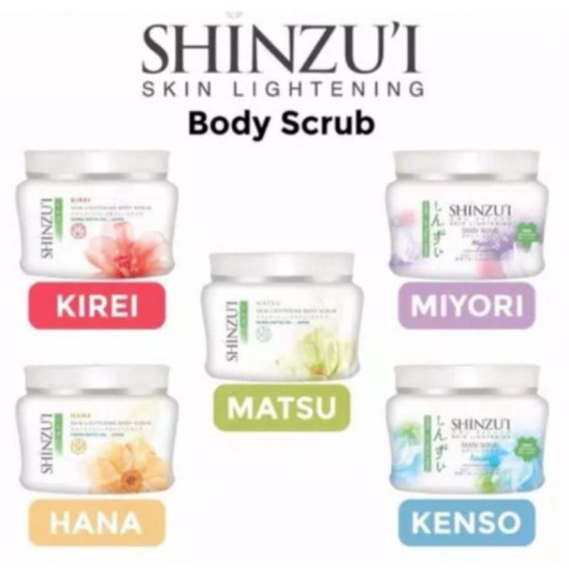 Jual SHINZU'I LULUR BODY SCRUB 200 gram | Shopee Indonesia