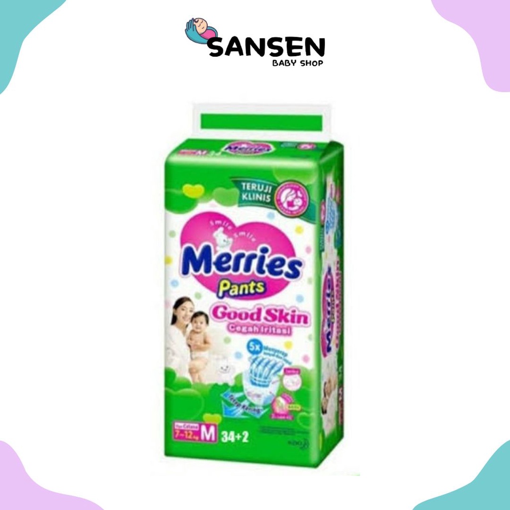 Jual Merries Good Skin Pants S40 M34 L30 XL26 | Shopee Indonesia