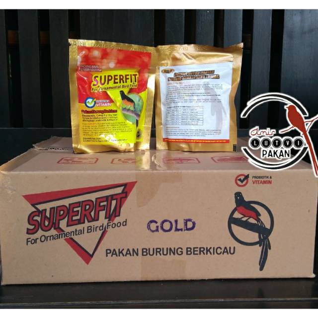 Jual SUPERFIT GOLD (Super fit emas) pakan burung - Kota Surabaya - House Of  Partner