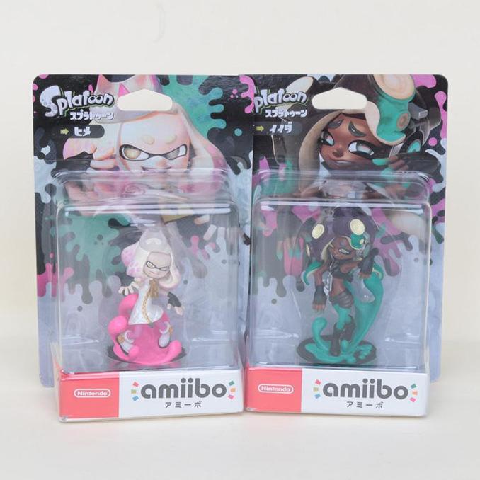 Jual Mainan Action Figure Splatoon Game Pearl Marina Amiibo Switch ...