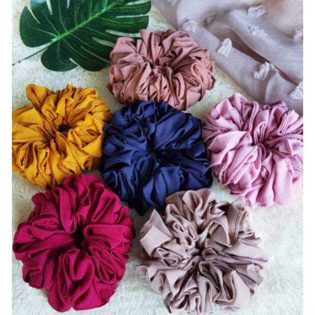 Jual SCRUNCHIE cemol HIJAB IKAT RAMBUT CEMPOL ,IKAT RAMBUT jilbab ...
