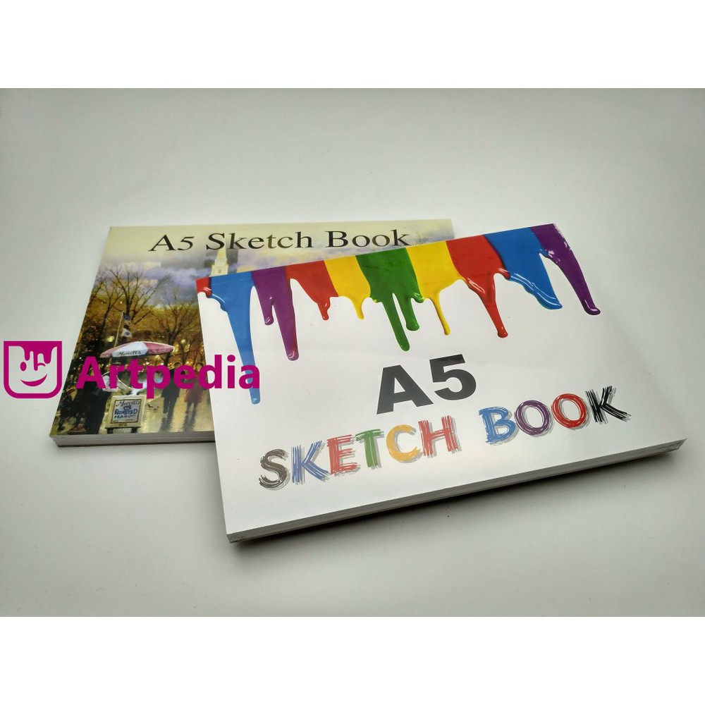 Jual Kiky Sketch Book A5 / Sketchbook Kiky Ukuran A5 / Buku Gambar Kiky