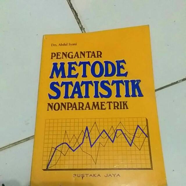 Jual Original Pengantar Metode Statistik Nonparametrik Shopee Indonesia 5943