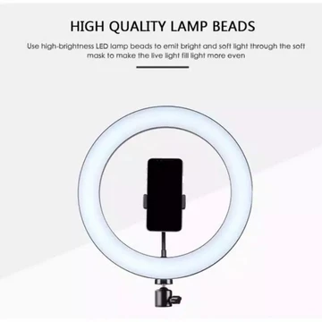 Tripod 2 Meter Ring Light 26 Cm Ring Fill Light 26 Cm