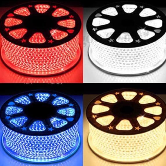 Jual Lampu Led Strip Selang Smd 5050 220v 100m 100 Meter Lampu Led Strip Shopee Indonesia 2228