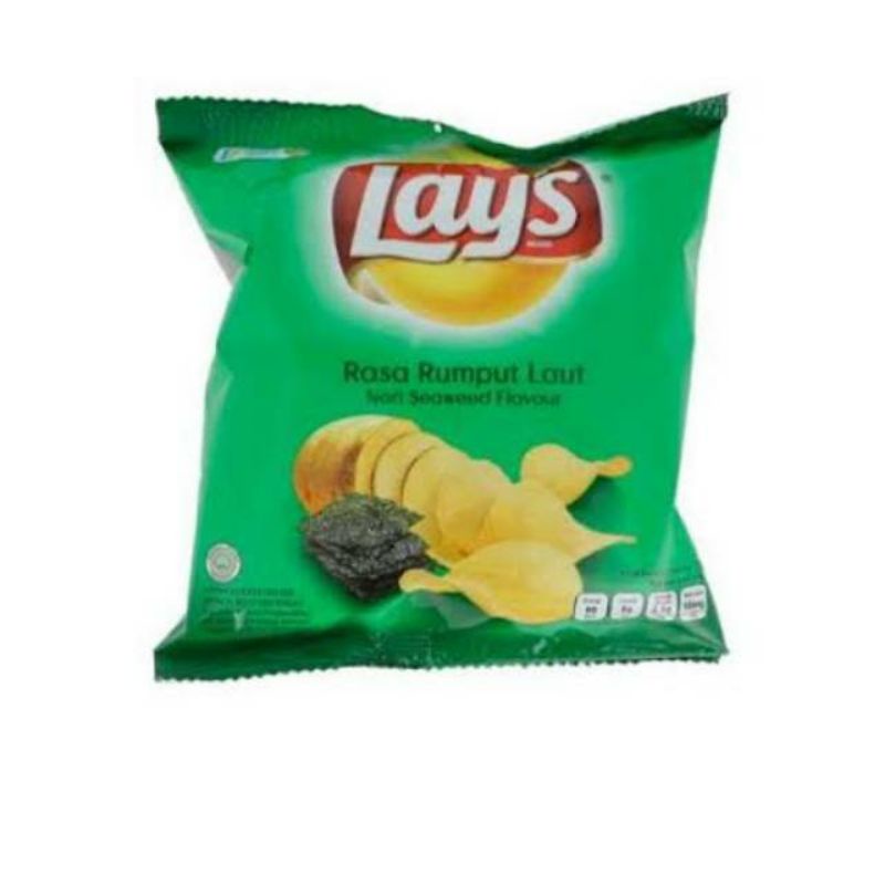 Jual Lays Rasa Rumput Laut Seaweed 1 Renceng Shopee Indonesia