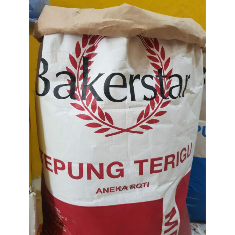Jual tepung terigu protein tinggi | bakerstar red kemasan repack 1kg