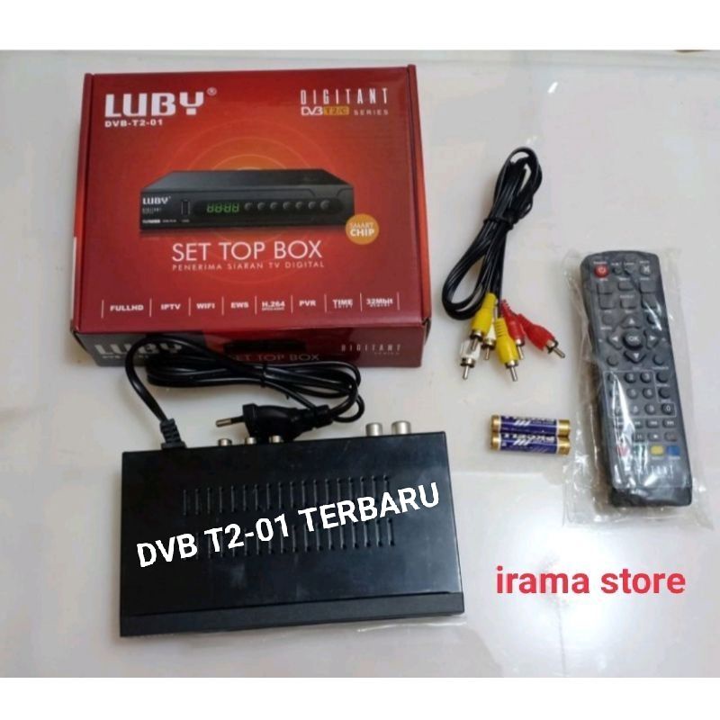 Jual Set Top Box Tv Digital Luby Dvb T2 01 Dvb T2 02 Receiver Tv Stb