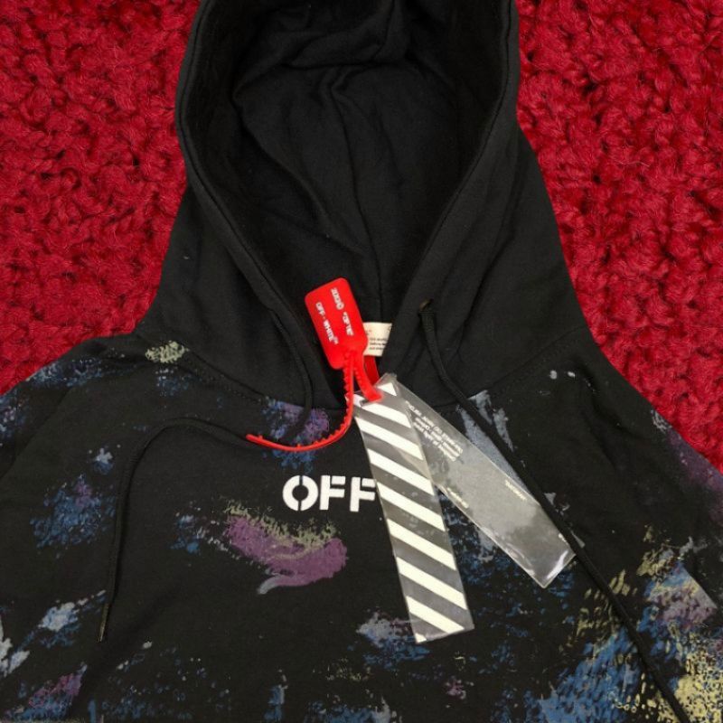 Off white accident hoodie deals