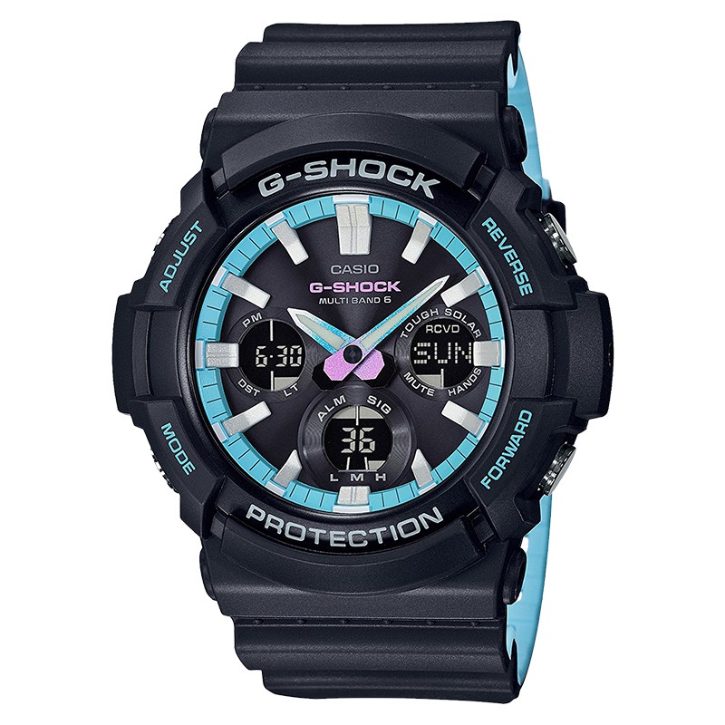 Jual Jam Tangan Pria Casio G-Shock GAW-100PC-1AJF Neon Accent Color ...