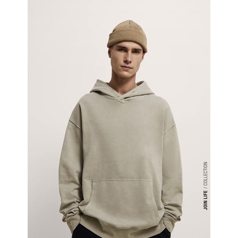 Hoodie top zara man