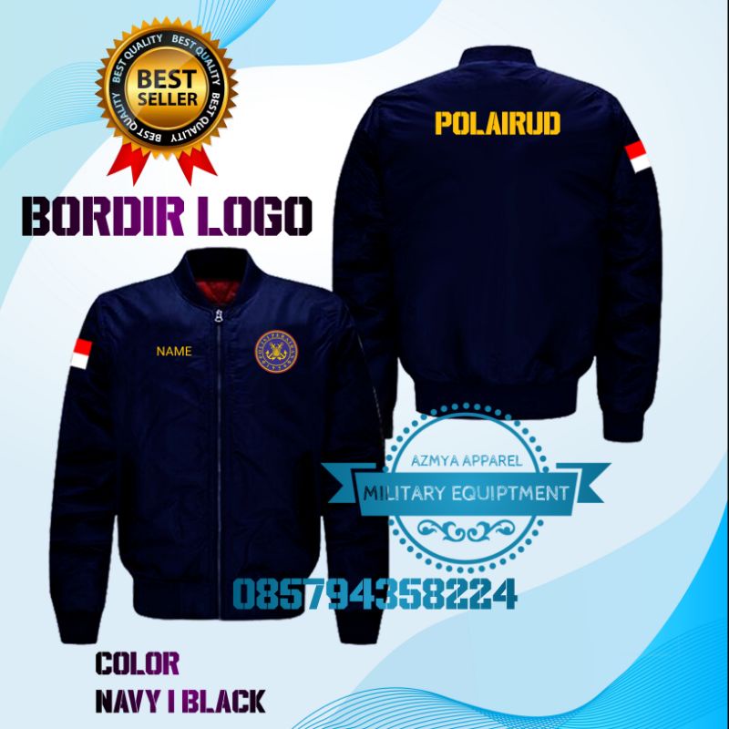 Jual Jaket Bomber POLAIRUD (ANTI AIR/WATERPROOF) | Shopee Indonesia